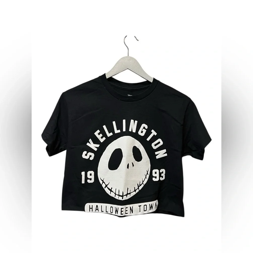 Disney Jack Skellington Halloween Town Crop Top – Small - Picture 2 of 4